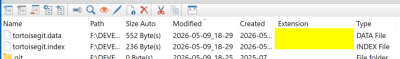 Search Results - Extension column empty.png